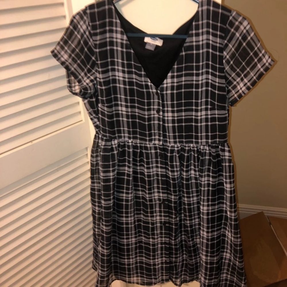 Plaid dress
